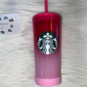 🍓💕🌸 RARE Netherlands Frosted Strawberry Glass